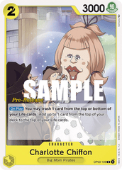 Charlotte Chiffon - OP03-109 - C - Pillars of Strength Pre-release Promo